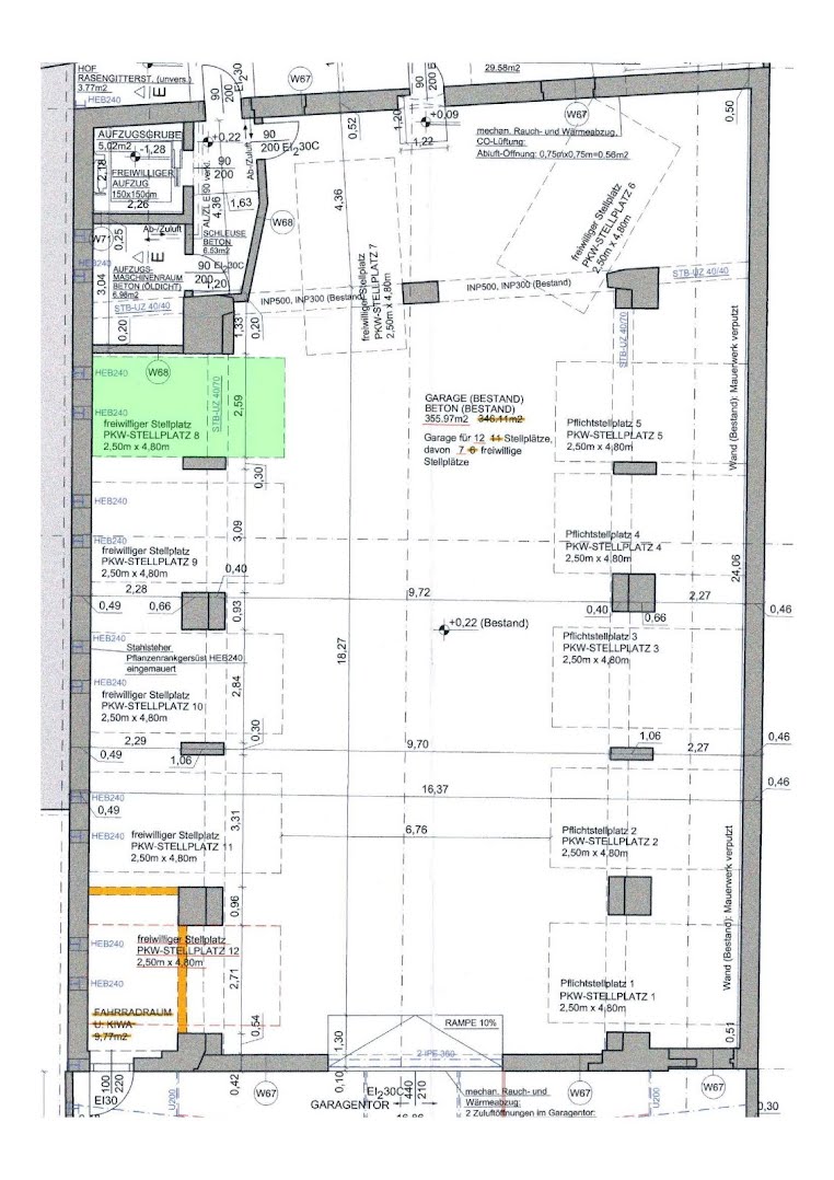 Ebenerdige Sammelgarage: Pkw-Stellplatz – Grünentorgasse, 1090 Wien | Foto 7 von 7