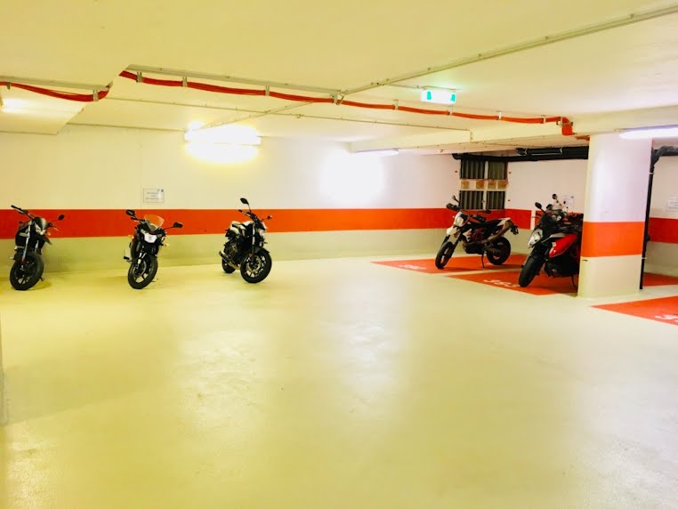 Tiefgarage: Motorrad-Stellplatz – Ilse-Arlt-Straße, 1220 Wien | Foto 3 von 5
