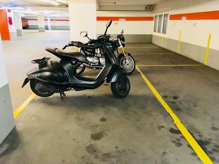 Hochgarage: Motorrad-Stellplatz – Windmühlgasse, 1060 Wien | Foto 1 von 7
