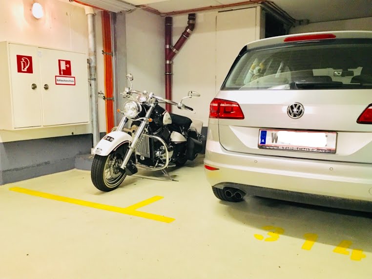 Tiefgarage: Motorrad-Stellplatz – Auhofstraße, 1130 Wien | Foto 4 von 8