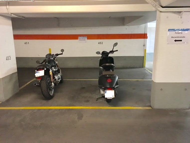 Hochgarage: Motorrad-Stellplatz – Windmühlgasse, 1060 Wien | Foto 3 von 7